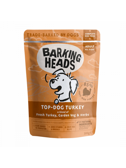 Barking Heads Top Dog Γαλοπούλα 300g